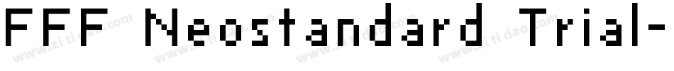 FFF Neostandard Trial字体转换